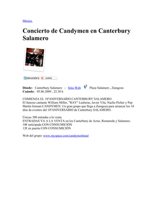 Semana del 4 al 11 de Junio