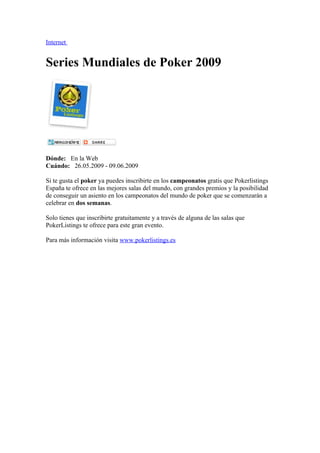 Semana del 4 al 11 de Junio