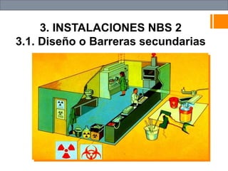 3. INSTALACIONES NBS 2
3.1. Diseño o Barreras secundarias
 