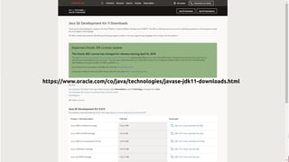 https://www.oracle.com/co/java/technologies/javase-jdk11-downloads.html
 