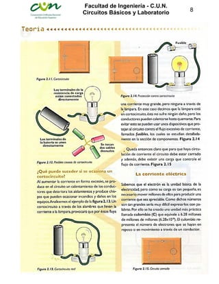 Facultad de Ingeniería - C.U.N.
Circuitos Básicos y Laboratorio 8
 