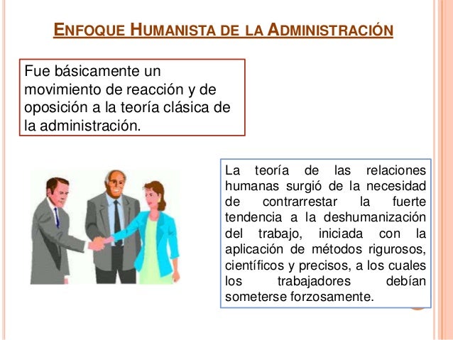Que Es El Enfoque Humanista De La Administracion es.slideshare.net