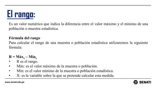 El Rango Semana 11 medidas de variabilidad | PDF