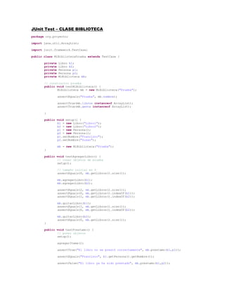 Semana 11   pruebas unitarias