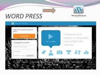 WORD PRESS
 