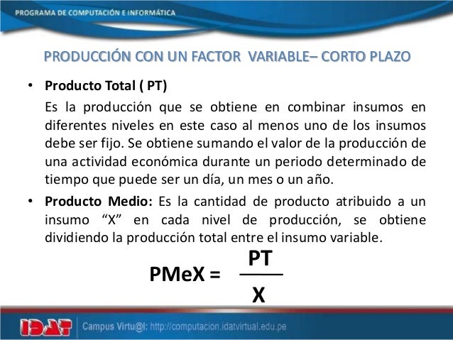 Semana 13 teoria de la produccion