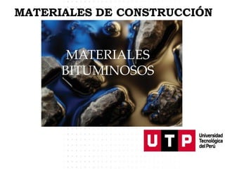 MATERIALES DE CONSTRUCCIÓN
 
