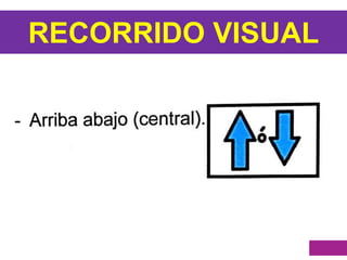 RECORRIDO VISUAL
 