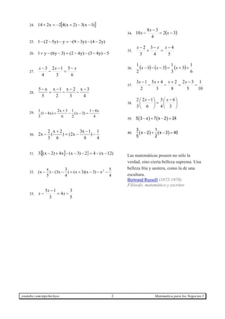 Semana 1 sesión 1   ecuaciones lineales Slide 2