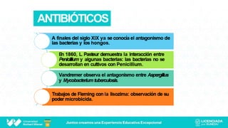 ANTIBIÓTICOS
 