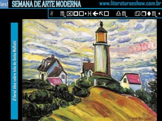  O farol , óleo sobre tela de Anita Malfatti 