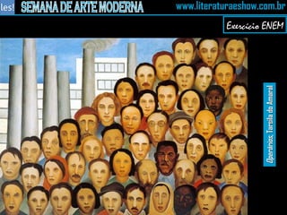Operários , Tarsila do Amaral Exercício ENEM 