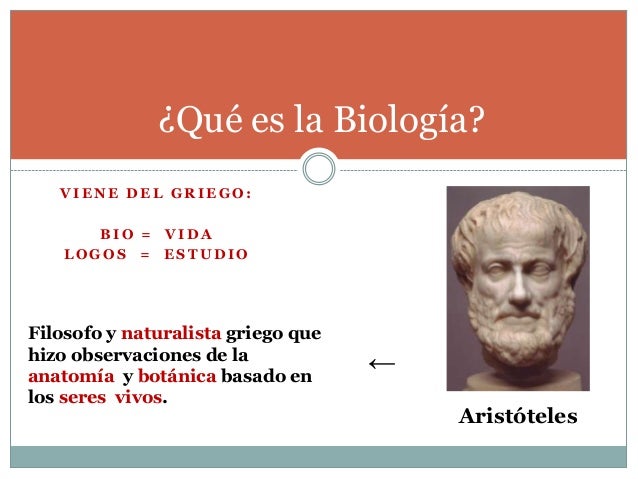 Concepto de Biología/Concepto de vida y sus características