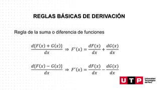 Regla de la suma o diferencia de funciones
 