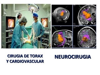 CIRUGIA DE TORAX
Y CARDIOVASCULAR

NEUROCIRUGIA

 