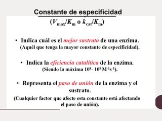 Constante de especificidad
 