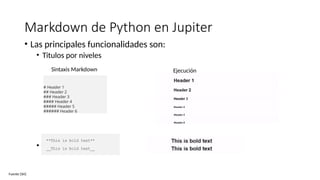 Graficos en el Analisis de Datos con Python | PPTX