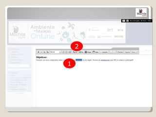 2

               1


1 - Selecione uma palavra ou termo;
2 - Clique em link (no menu de edição
 