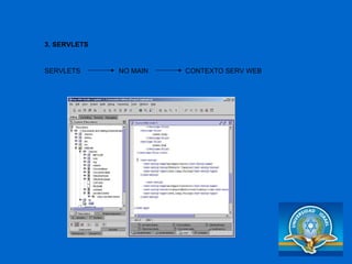 3. SERVLETS SERVLETS    NO MAIN CONTEXTO SERV WEB 