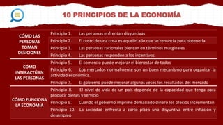 Terminos Marginales Semana 4 -10 principios de la economía unc | PDF