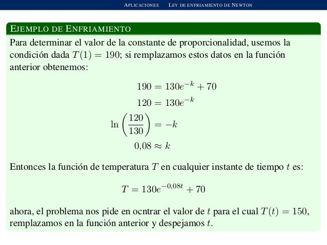 Aplicaciones De Las Edo De Primer Orden
