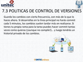 Semana 4 control de versiones planificacion y gestion | PDF