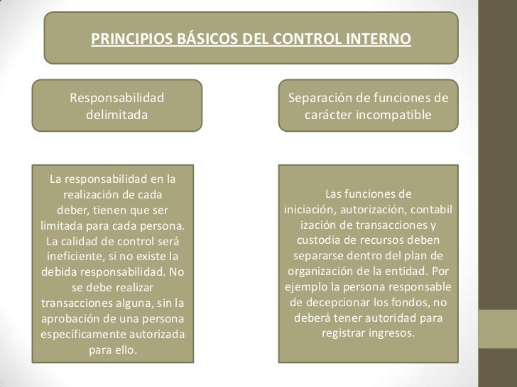 control interno