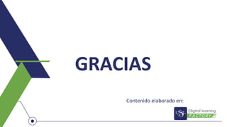 GRACIAS
Contenido elaborado en:
 