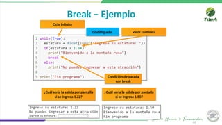SEMANA 5 CICLOS WHILE en python con ejemplos y ejercicios | PPTX