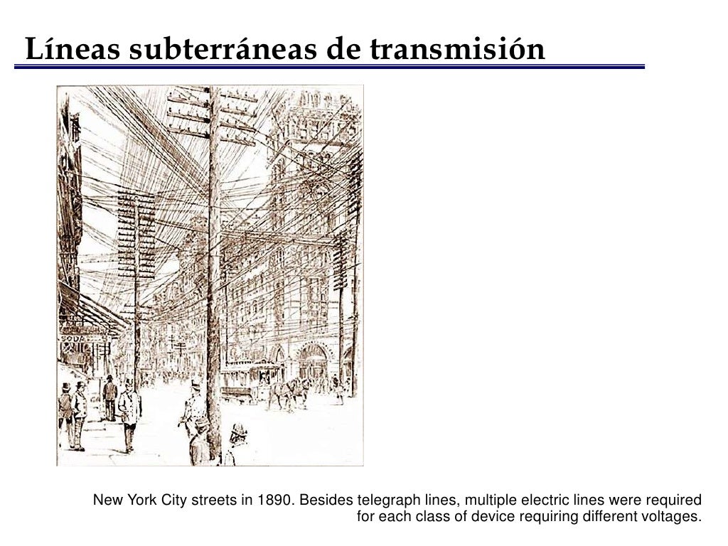 Líneas de transmisión eléctrica