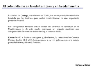 CulturalesConsecuencias de la colonización