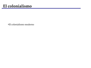 El colonialismo en la edad antigua y en la edad mediaHacia el siglo VIII a.C. muchas de las ciudades-estado griegas estaban iniciando rápidamente su expansión por las costas del norte del Egeo, el mar Negro y el sur de Italia. Les movía la necesidad de encontrar suelo cultivable para sustentar a una población en aumento y el afán por mejorar el comercio. Las dos ciudades-estado más famosas de Grecia, Esparta y Atenas, fueron potencias coloniales hacia los siglos VI y V a.C.; la primera se expandió por la zona continental de Grecia; la segunda por ultramar. Esparta y Atenas