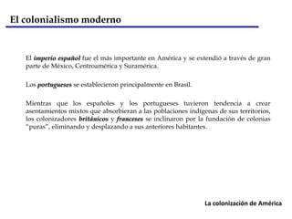 El colonialismo en la edad antigua y en la edad mediaLa ciudad de Cartago, actualmente en Túnez, fue en un principio una colonia fundada por los fenicios, pero acabó convirtiéndose en una importante potencia colonial. Los cartagineses también tenían interés en controlar el comercio en el Mediterráneo y, de este modo, establecer un imperio marítimo que comprendiera las colonias de Hispania y el oeste de Sicilia. Roma desafió al Imperio cartaginés y, finalmente, lo derrotó en las Guerras Púnicas (siglos III-II a.C.). Los romanos, a su vez, gobernaron en la mayor parte de Europa y Oriente Próximo. Cartago y Roma