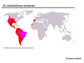 El colonialismo en la edad antigua y en la edad mediaCartago y RomaEl Imperio Romano en su máxima extensión