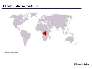 El colonialismo modernoLos portugueses, que disfrutaban de estabilidad política, poseían experiencia marítima y contaban con una posición geográfica favorable, fueron los primeros europeos que doblaron el cabo de Buena Esperanza, en la costa surafricana, para llegar hasta el sur y este de Asia en el siglo XV. Portugal, interesada principalmente en dominar el comercio de especias, estableció factorías y fuertes a lo largo de la costa en lugar de colonias. El monopolio comercial portugués en Oriente se vio seriamente amenazado por los ingleses y holandeses a finales del siglo XVI. Los holandeses se instalaron en el cabo de Buena Esperanza y, tras expulsar a los portugueses hacia 1800, obtuvieron el control de Java y Ceilán (actualmente Sri Lanka). La Compañía de las Indias Orientales se fundó en la India durante esta época e inició oficialmente la conquista del continente en 1757. La colonización de África y Asia