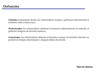 ¿Nuevas versiones de colonialismo?