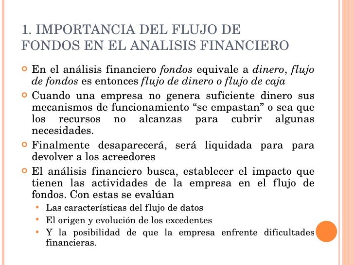 Análisis de Flujo de Fondos