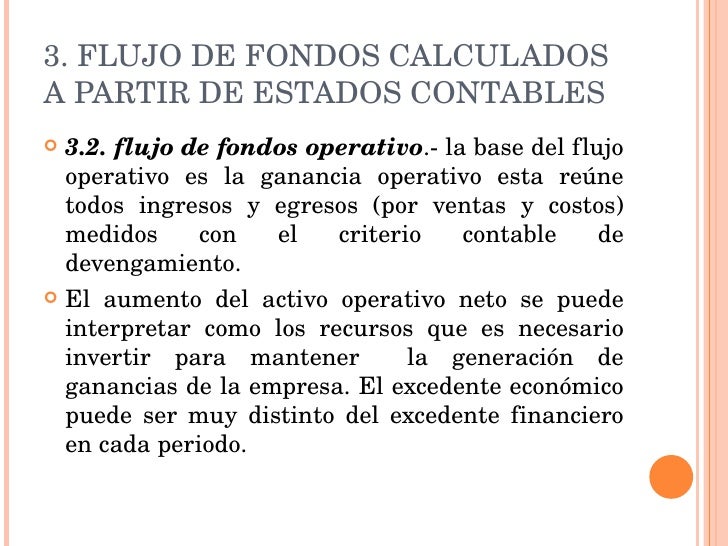 Análisis de Flujo de Fondos