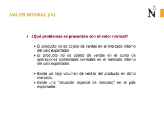 VALOR NORMAL (IV)
 