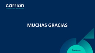 MUCHAS GRACIAS
 