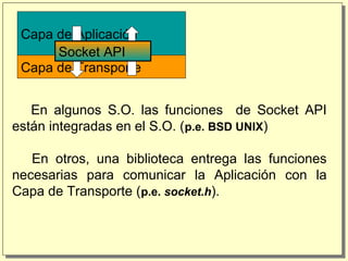 Semana 8 api de socket | PPT