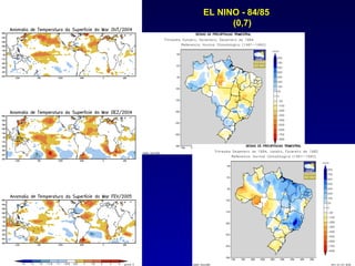 EL NINO - 84/85
      (0,7)
 