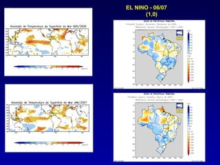 EL NINO - 06/07
      (1,0)
 