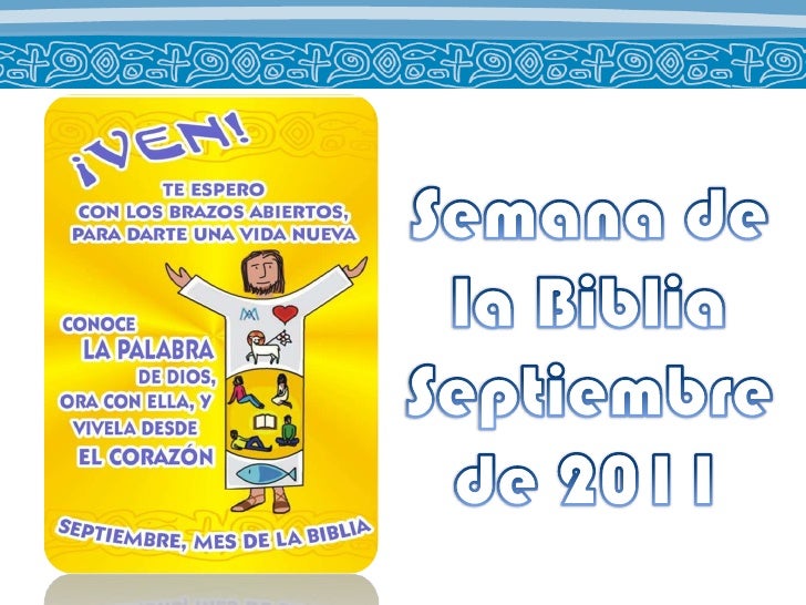Semana biblia Semana biblia