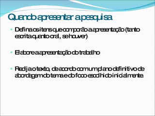 Qua oa re e r ap s uis
   nd p s nta   eq a
 Definao ite q c m o oaa re e ç o(ta
         s ns ue o p rã  p s nta ã   nto
 e c q ntoo l, s ho r)
  s rita ua ra e uve

 Ela o aa re e ç od tra a
     b re p s nta ã o b lho

 Re ijaote , d a o oc mump nod finitivod
    d      xto e c rd o    la e          e
 a o a e d te aed fo oe c lhid inic lm nte
  b rd g m o m   o c so o          ia e .
 