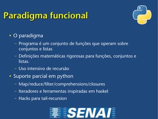 Paradigma De Python Linguagem Python | ODP