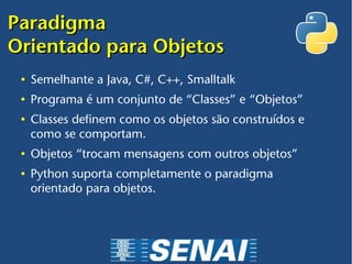 Paradigma De Python Linguagem Python | ODP