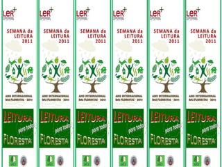 Semana da leitura 2011 logos