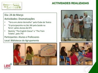 Animação de leitura : Prof Adriano Guerra e alunos 