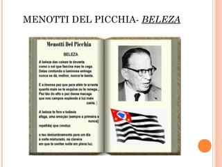 MENOTTI DEL PICCHIA- BELEZA
 